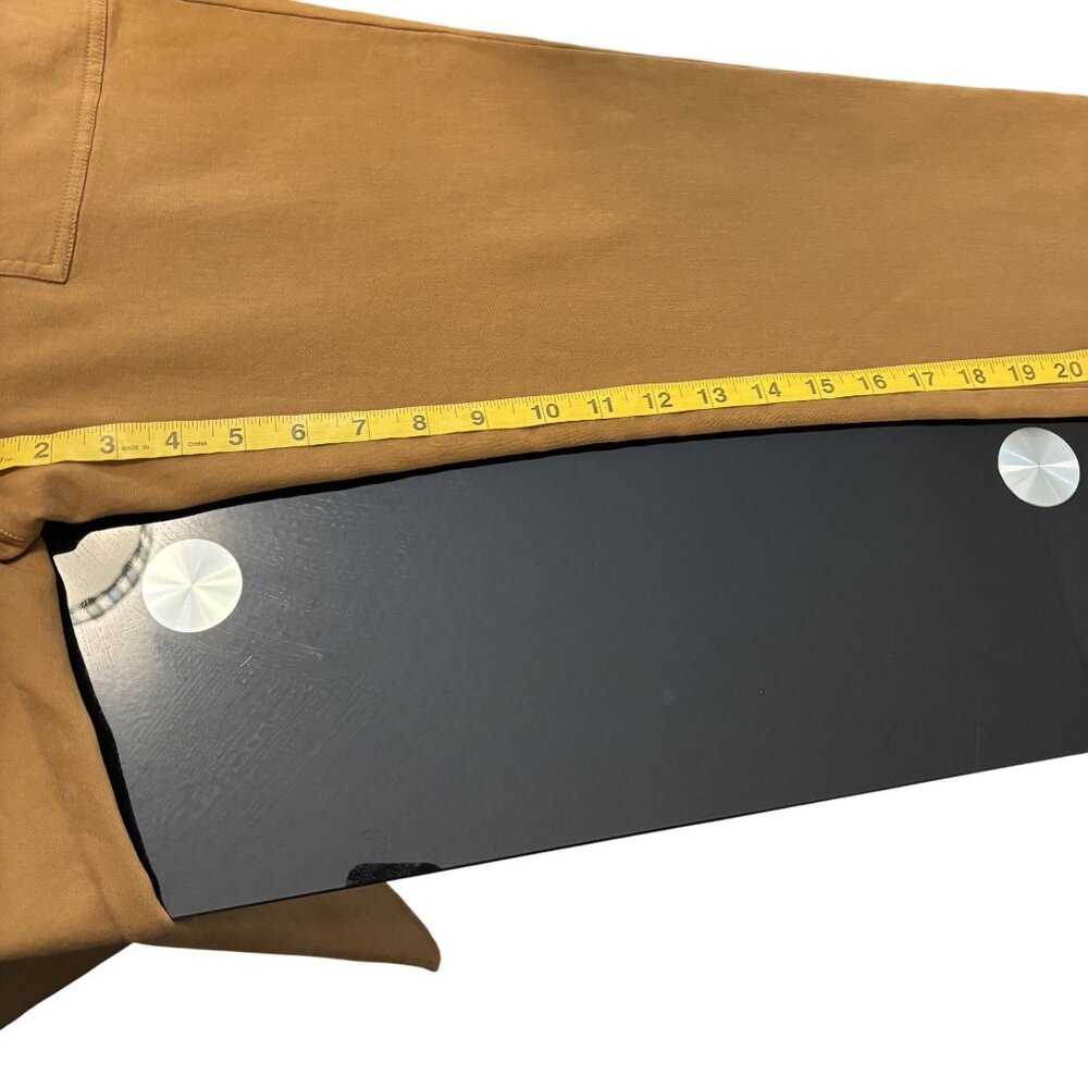 Eileen Fisher Clay Organic Cotton Straight-Leg Pants With Front Patch Pockets - Picture 10 of 14